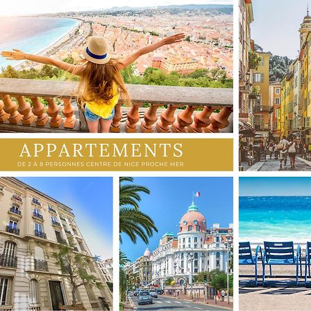 Appartements Nice Centre Proche Mer Carre D'Or Zewnętrze zdjęcie
