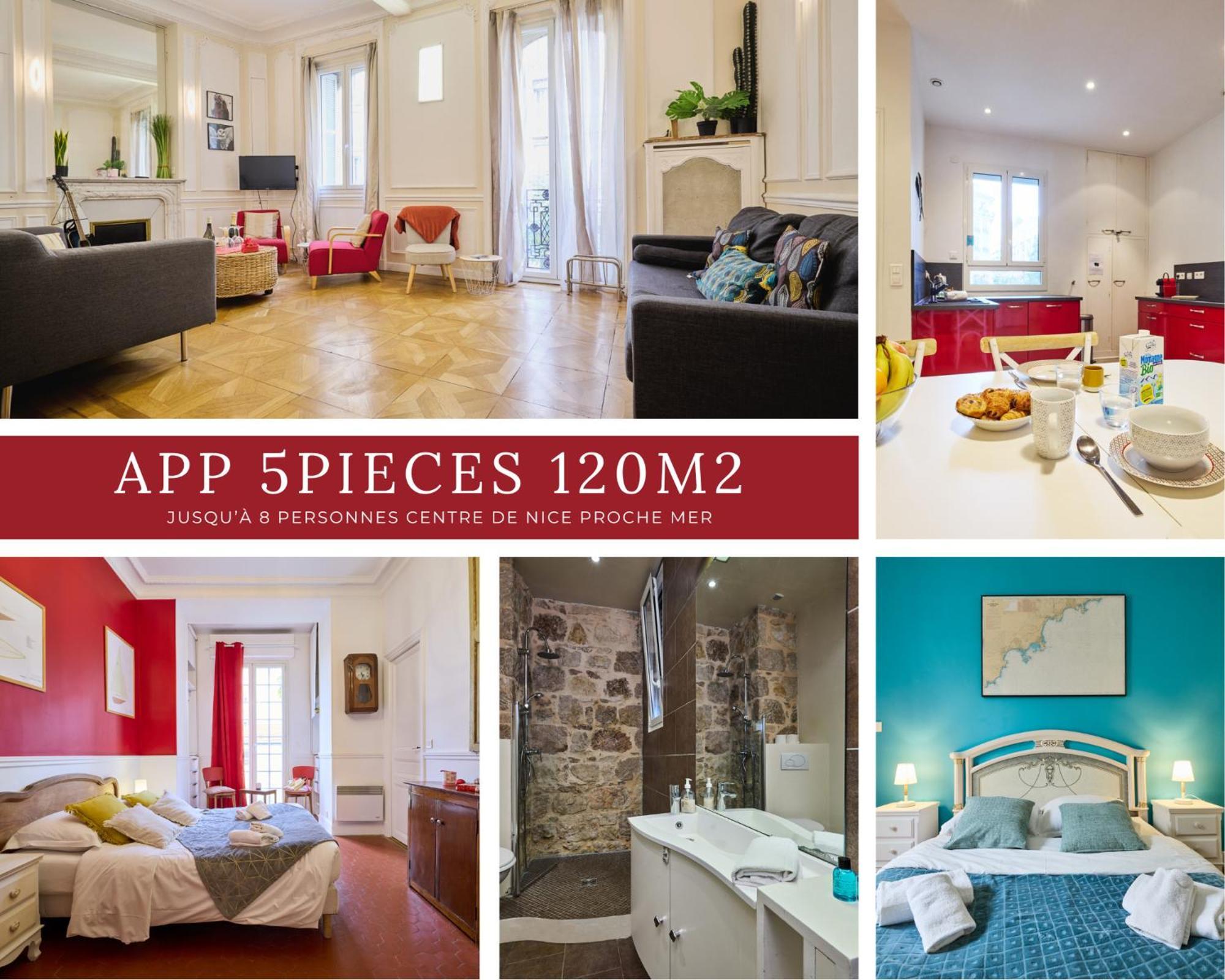 Appartements Nice Centre Proche Mer Carre D'Or Zewnętrze zdjęcie