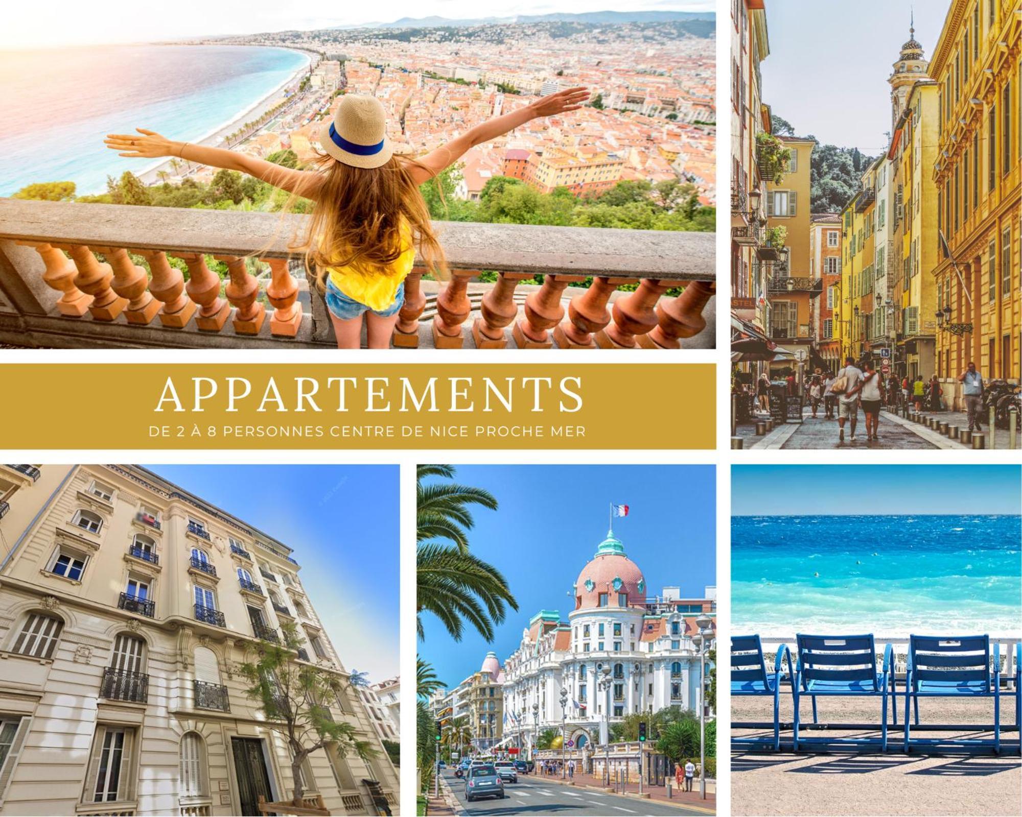Appartements Nice Centre Proche Mer Carre D'Or Zewnętrze zdjęcie